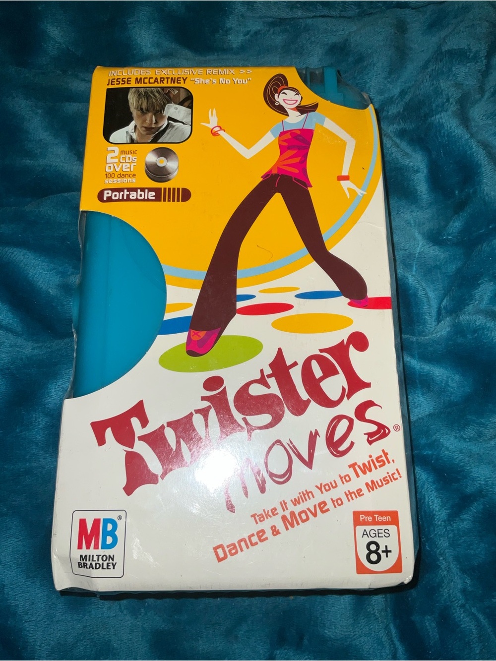 Vintage Y2K Twister Moves Game NEW Sealed Milton Bradley 2006 Jesse McCartney